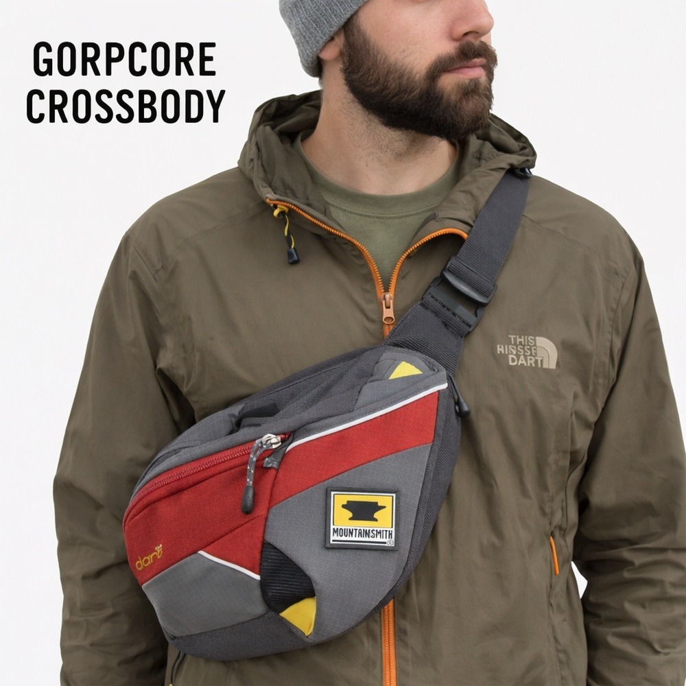 Mountainsmith‎ Dart T&S Sling Bag Ripstop Nylon Hiking Pack Gorpcore Colorful